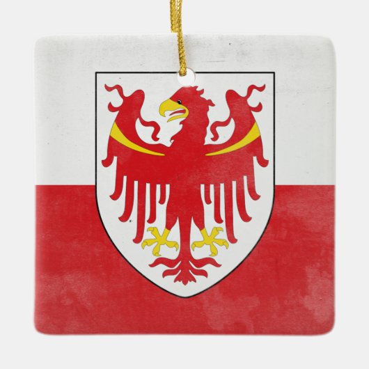 Zuid-Tirol Keramisch Ornament (Voorkant)
