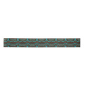 Zuid Turquoise Bruin Western Land Azteken Lint (Voorkant)