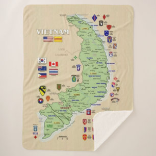 ZUID-VIETNAM SHERPA DEKEN