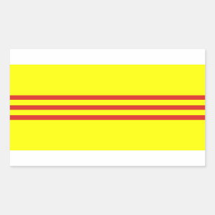 Zuid-Vietnam* Vlag Stickers