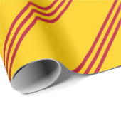 Zuid-Vietnamese vlag - Vietnam Cờ vàng ba sous đ) Cadeaupapier (Rol Hoek)