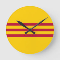 Zuid-Vietnamese vlag - Vietnam Cờ vàng ba sous đ)