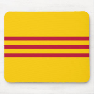 Zuid-Vietnamese vlag - Vietnam Cờ vàng ba sous  Muismat
