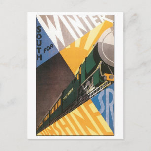 Zuid voor de winter briefkaart