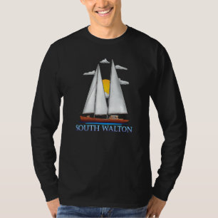 Zuid-Walton kuststrook - Nautical Sailor T-shirt