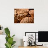 Zuid-West Native American Woven Baskets Poster (Thuiskantoor)