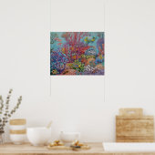 Zuid-Zee rif Poster (Keuken)