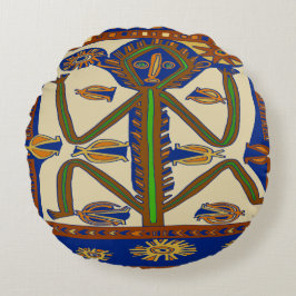 Zuid-Zeeen Samoa Man Rond Kussen