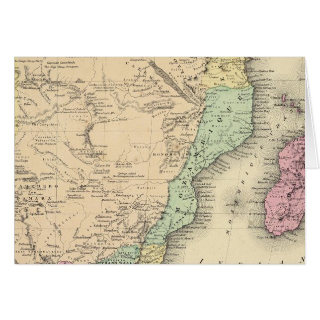 Zuidelijk Afrika - blad (Voorkant Horizontaal)