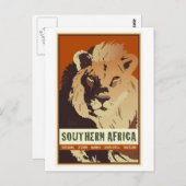Zuidelijk Afrika Briefkaart (Voorkant / Achterkant)