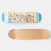 Zuidelijk Californië Beach Paradise Skateboard (Horizontaal)