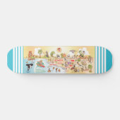 Zuidelijk Californië Beach Paradise Skateboard (Horizontaal)