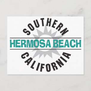 Zuidelijk Californië - strand Hermosa Briefkaart