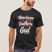 Zuidelijk door de Grace American Southerner H. T-shirt (Voorkant)