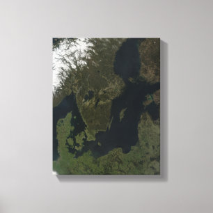 Zuidelijk Scandinavia Canvas Afdruk