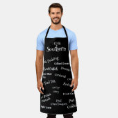 Zuidelijk Schort voor koken (Gedragen)