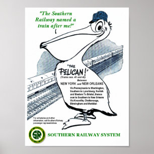 Zuidelijk spoor poster