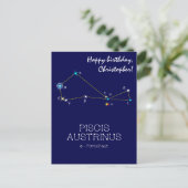 Zuidelijk sterrenbeeld Piscis Austrinus Briefkaart (Staand voorkant)