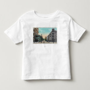 Zuidelijk Uitzicht van Chenango St van Arlington Kinder Shirts
