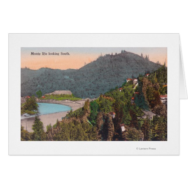 Zuidelijk Uitzicht van de lucht uit Monte Rio (Voorkant Horizontaal)