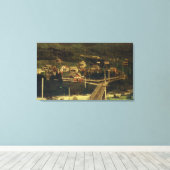 Zuidelijk Uitzicht van het Gedeelte van het Verbli Canvas Afdruk (Insitu (Houten vloer))