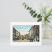 Zuidelijk Uitzicht van Wall Street Briefkaart (Staand voorkant)