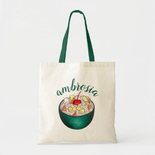 Zuidelijke Ambrosia Coconut Marshmallow Fruitsalad Tote Bag