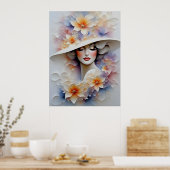 Zuidelijke Belle Poster (Keuken)