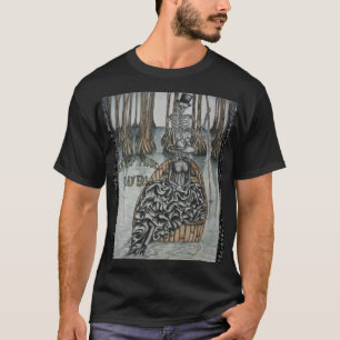 Zuidelijke Gothische stijl door Swamp Music-speler T-shirt