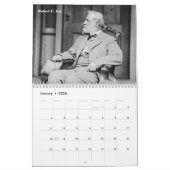 Zuidelijke helden van de burgeroorlog kalender (Jan 2026)