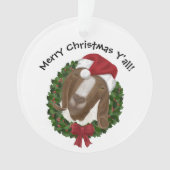 Zuidelijke kerstgeit ornament (voorkant)