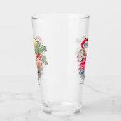 Zuidelijke Kerstmis | Heet Holly Jolly Santa Claus Glas (Links)