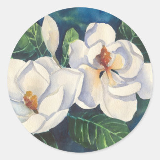 Zuidelijke Magnolias Ronde Sticker