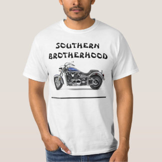 ZUIDELIJKE MOTOR EN VLAG T-SHIRT