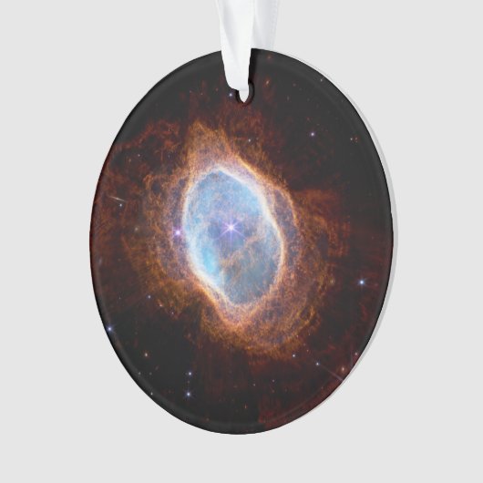 Zuidelijke Ring Nebula Space James Webb Telescope Ornament (voorkant)