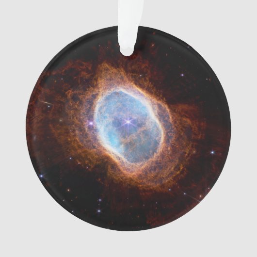 Zuidelijke Ring Nebula Space James Webb Telescope Ornament (voorkant)