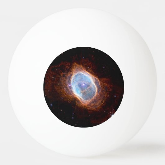 Zuidelijke Ring Nebula Space James Webb Telescope Pingpongballen (Voorkant)