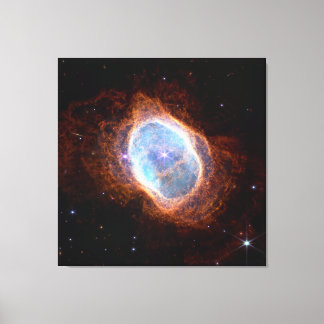 Zuidelijke Ring Planetaire Nebula | NIRCam | JWST Canvas Afdruk