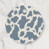 Zuidelijke Rodeo Cowboy Birthday Gift Labels (Achterkant)