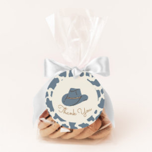 Zuidelijke Rodeo Cowboy Birthday Gift Labels