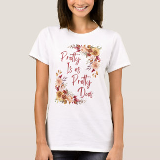 Zuidelijke Sass Bloemen T-Shirt