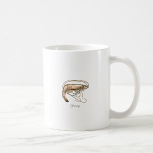 Zuidelijke Shrimp Art Logo Koffiemok