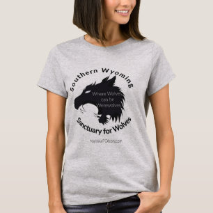 Zuidelijke Wyoming Sanctuary voor Werewolves T-shirt