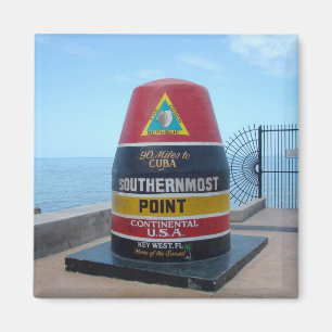 Zuidelijkste Point Buoy Key West Florida magneet