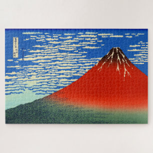Zuidenwind, heldere lucht Katsushika Hokusai 1830  Legpuzzel