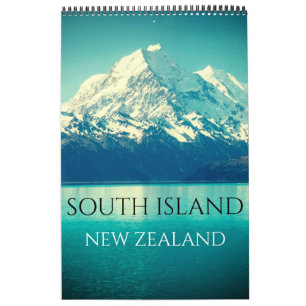 Zuidereiland Nieuw-Zeeland Kalender
