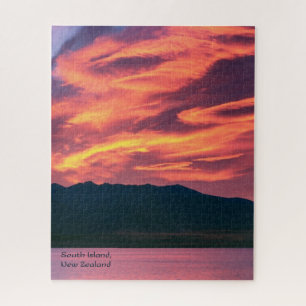 Zuidereiland Nieuw-Zeeland Legpuzzel