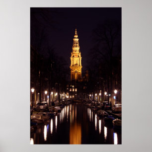 Zuiderkerk in Amsterdam Poster