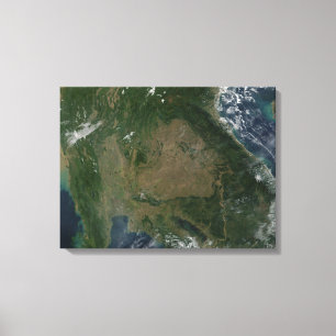 Zuidoost-Azië Canvas Afdruk