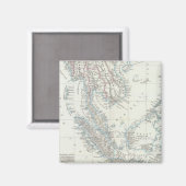 Zuidoost-Azië Magneet (Voorkant / Achterkant)